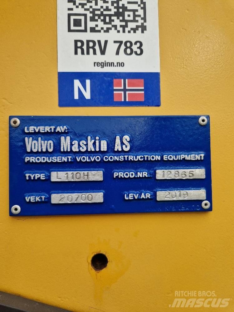 Volvo L110H Gumikerekes homlokrakodók