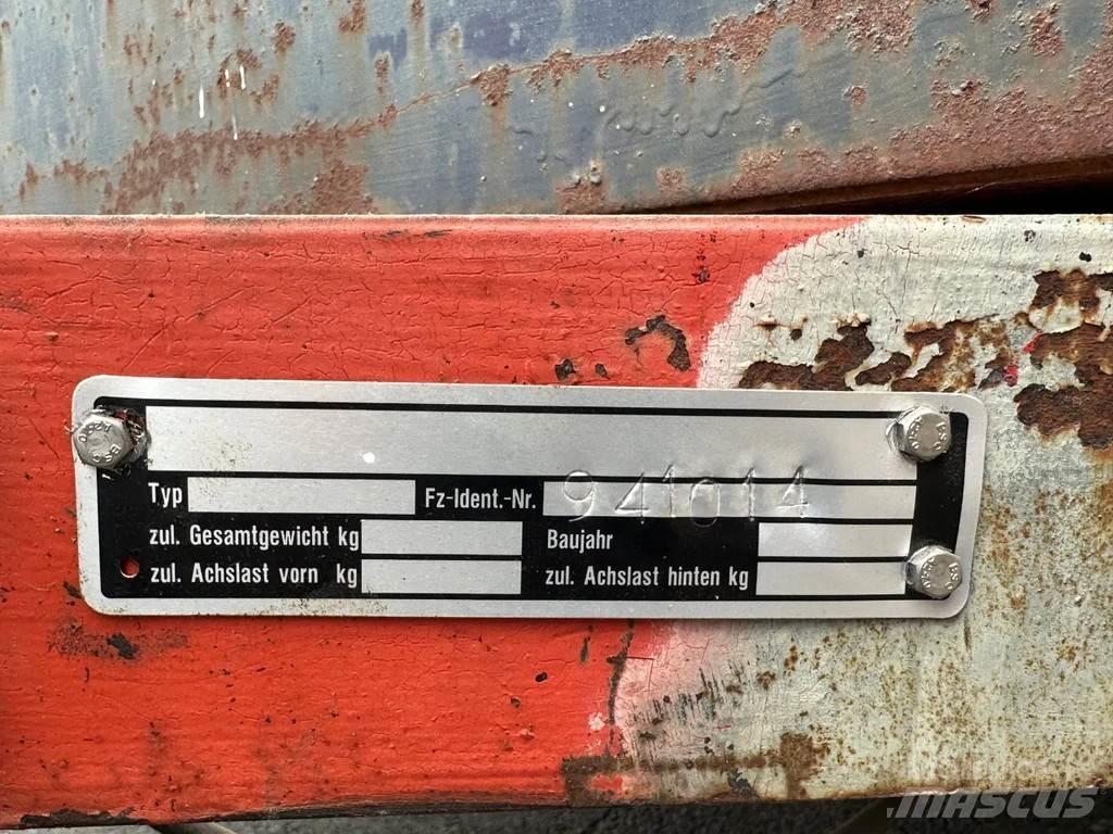  Zelfbouw Oprijkar Egyéb pótkocsik