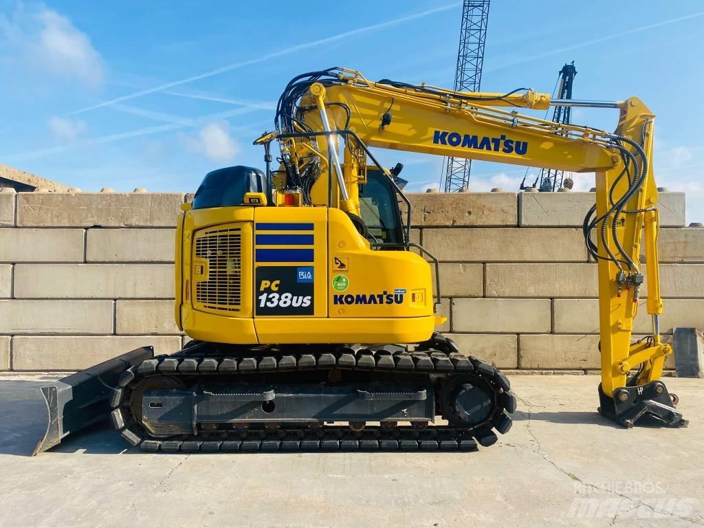Komatsu pc138us-11eo Lánctalpas kotrók