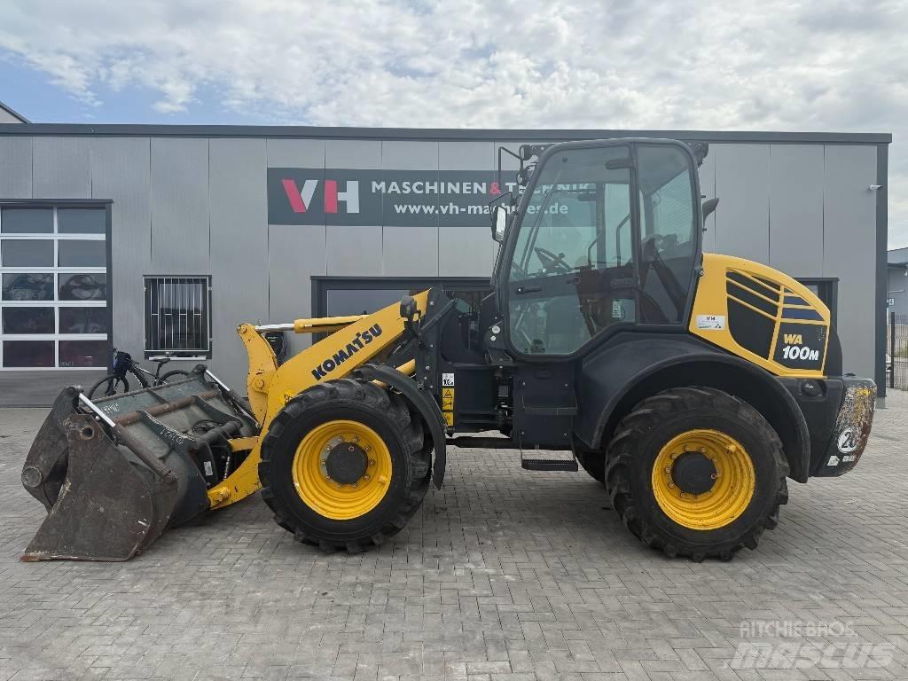 Komatsu WA 100 M-7 Gumikerekes homlokrakodók