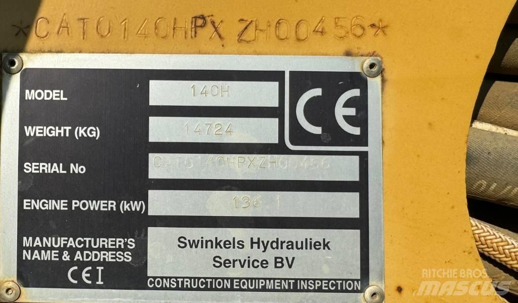 CAT 140 H Gréderek