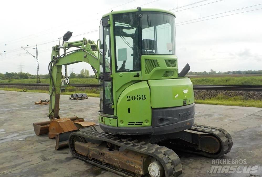 Yanmar Vio 50 U Mini kotrók < 7t