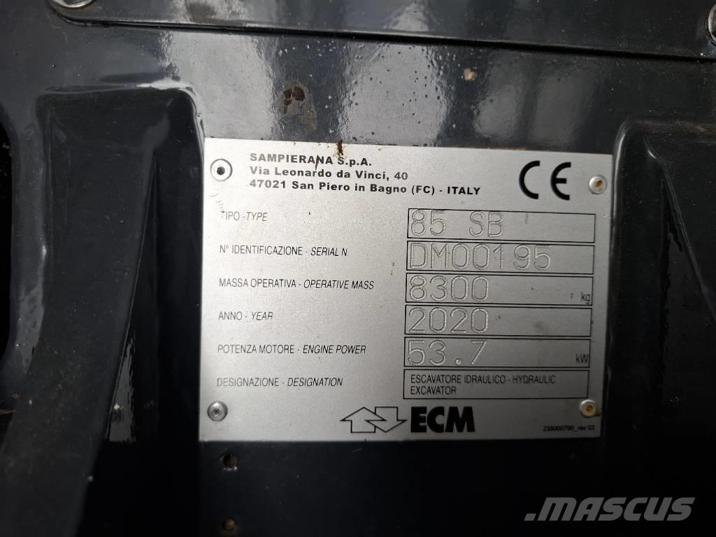 ECM 85 SB Közepes (midi) kotrók 7 t - 12 t