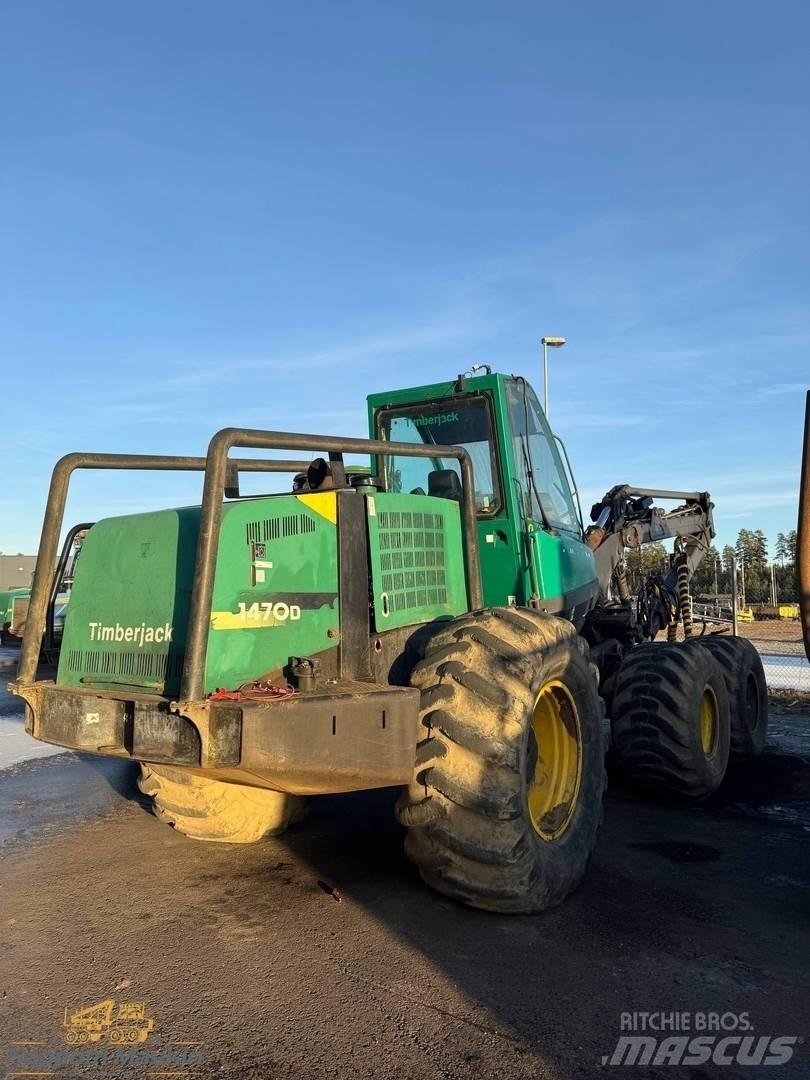 Timberjack 1470D Betakarítók