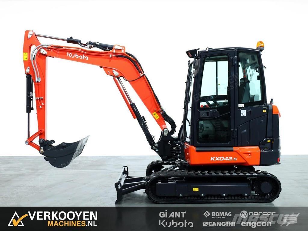 Kubota KX042-5 Mini kotrók < 7t