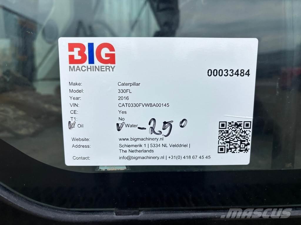 CAT 330FL Lánctalpas kotrók