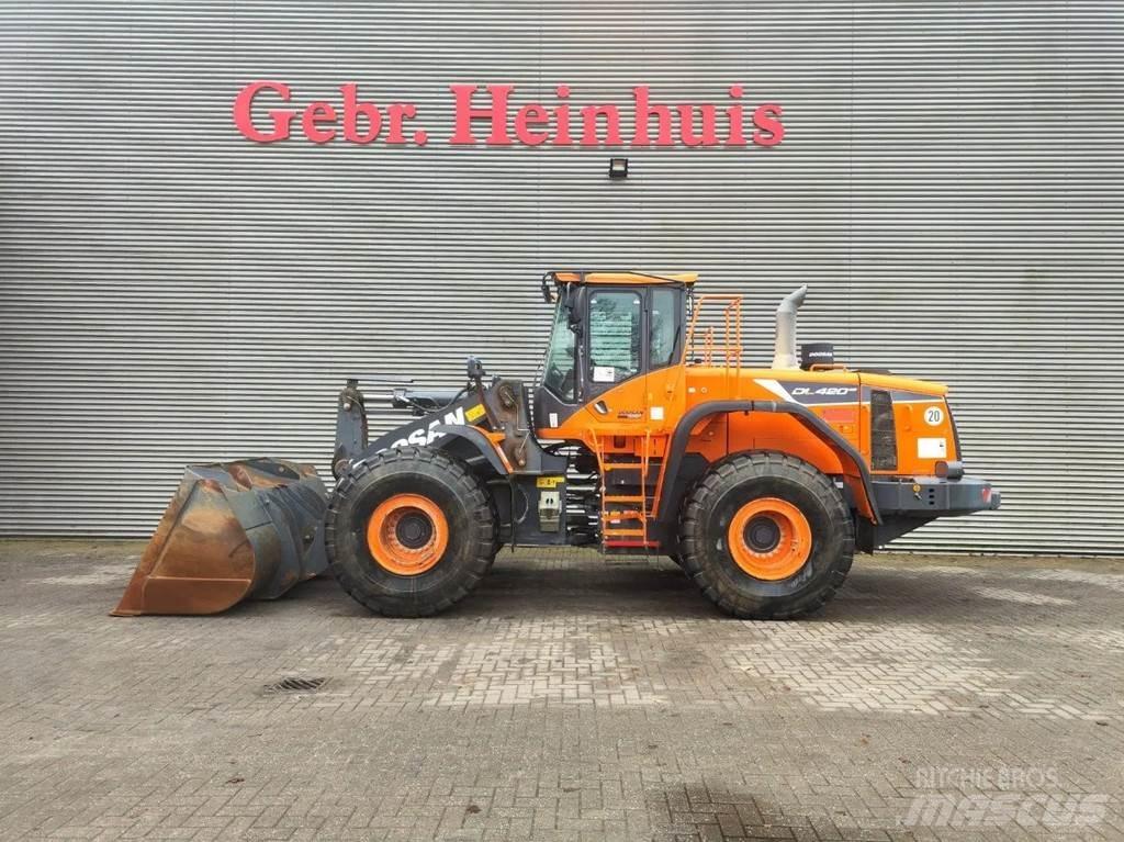 Doosan DL 420-5K Gumikerekes homlokrakodók