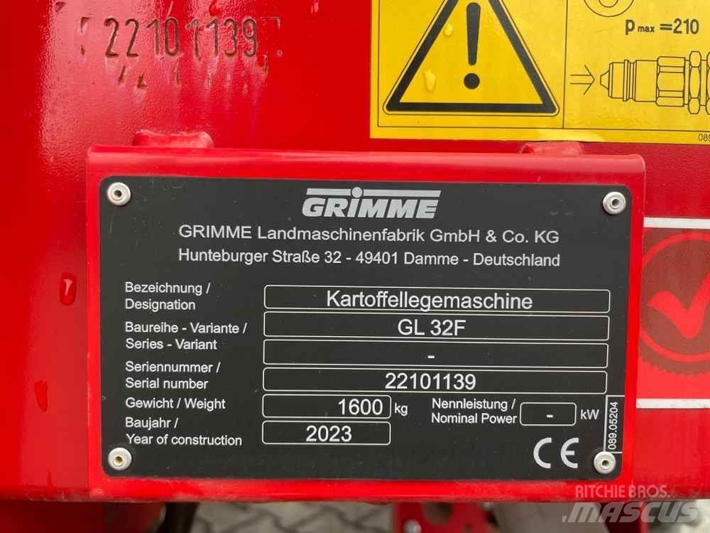 Grimme GL 32 F Burgonya ültetők