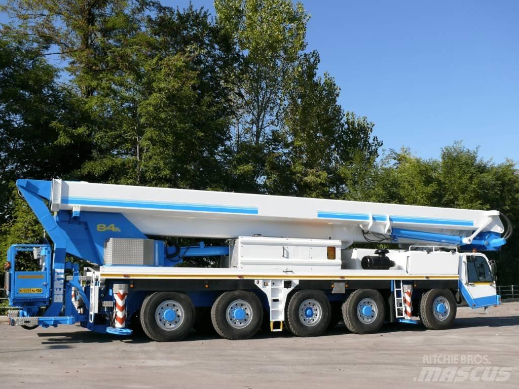 Wumag WT 850 Teherautóra szerelt emelők és állványok