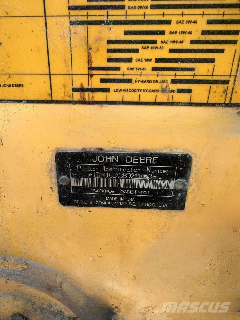 John Deere 410 J Kotrórakodók