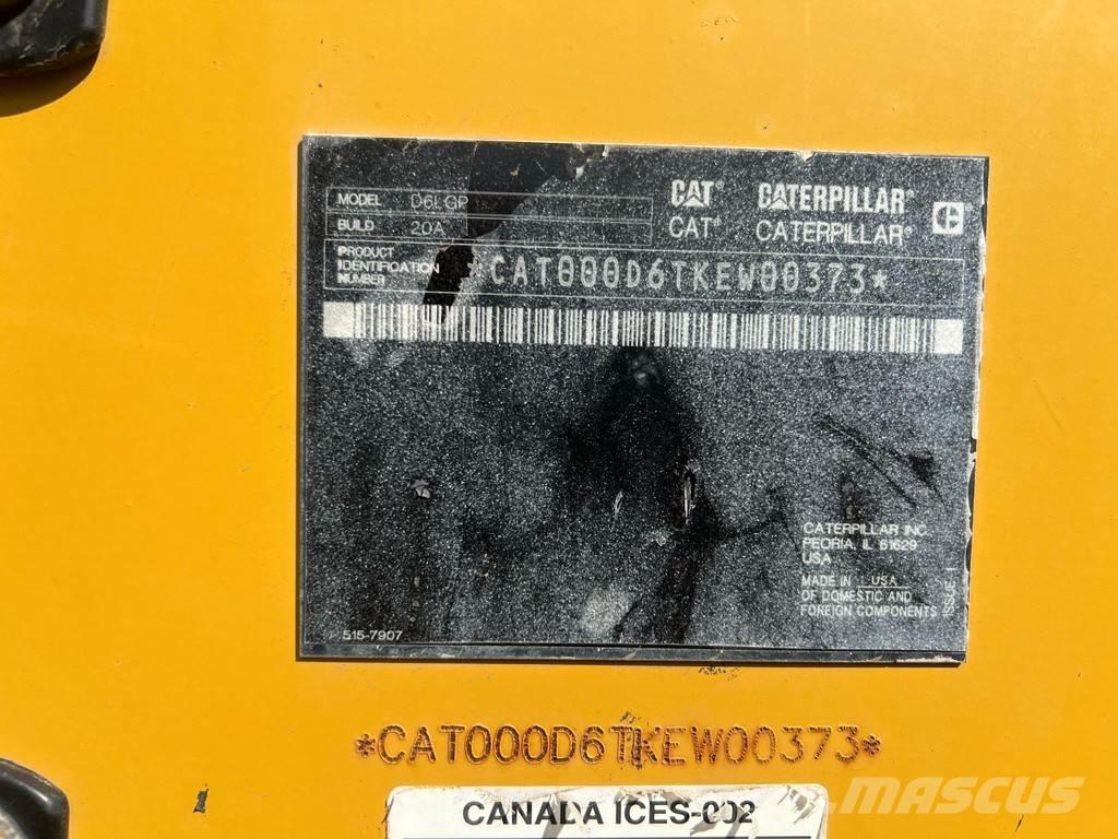 CAT D6 LGP lánctalpas dózerek