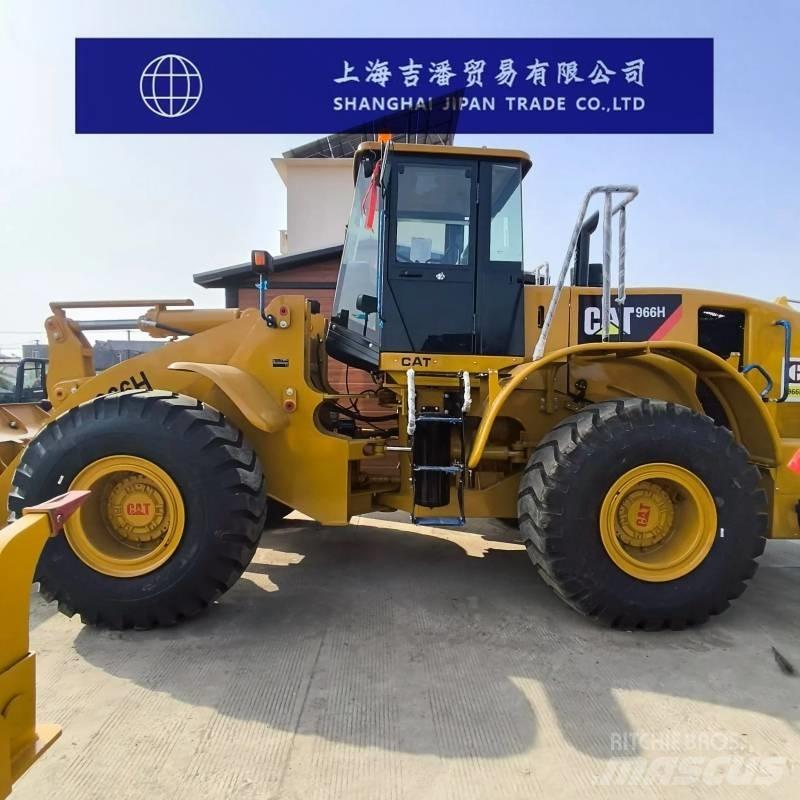 CAT 966H Gumikerekes homlokrakodók
