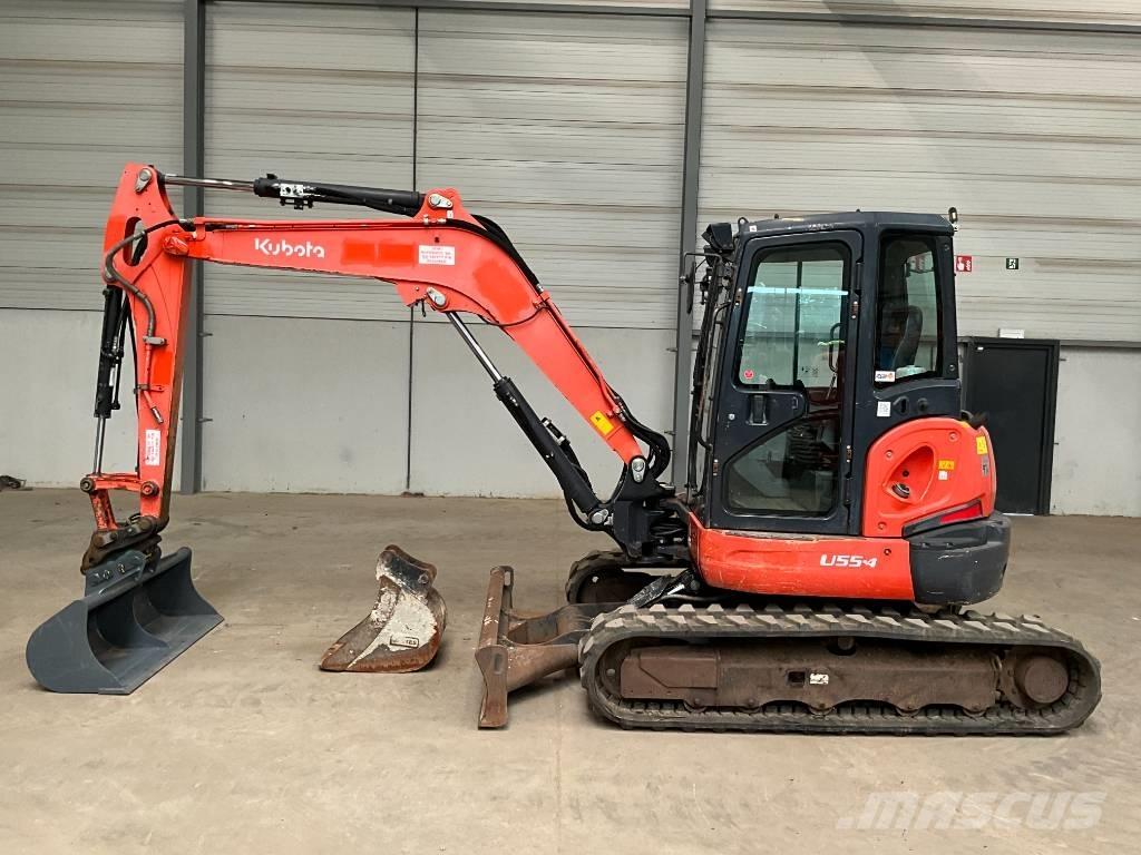 Kubota U 55-4 Mini kotrók < 7t