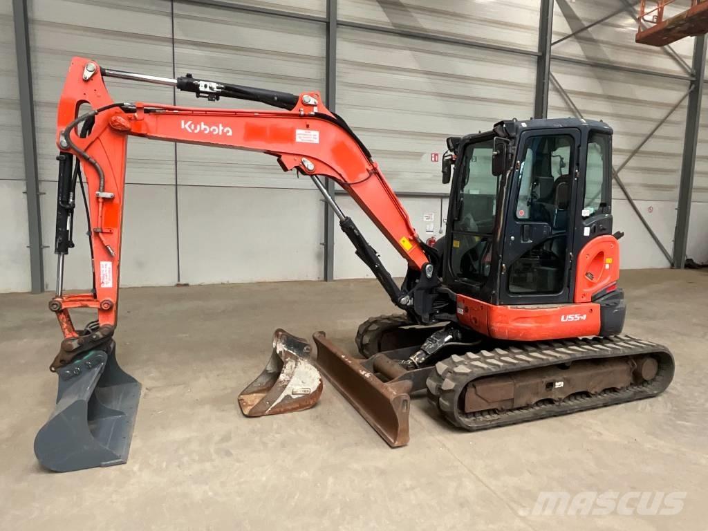 Kubota U 55-4 Mini kotrók < 7t