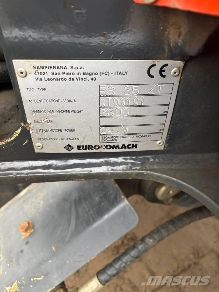 Eurocomach ES 35 ZT Mini kotrók < 7t