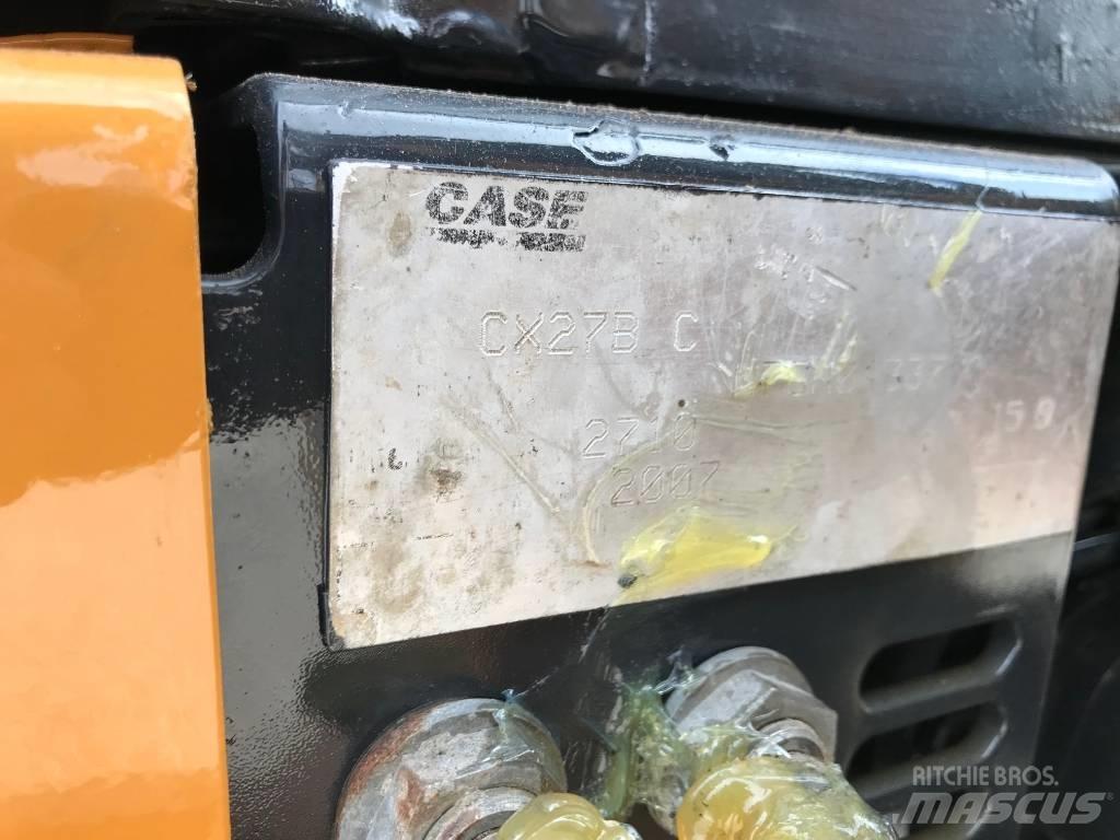 CASE CX 27 B Mini kotrók < 7t