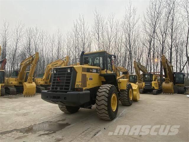 Komatsu WA 380-6 Gumikerekes homlokrakodók