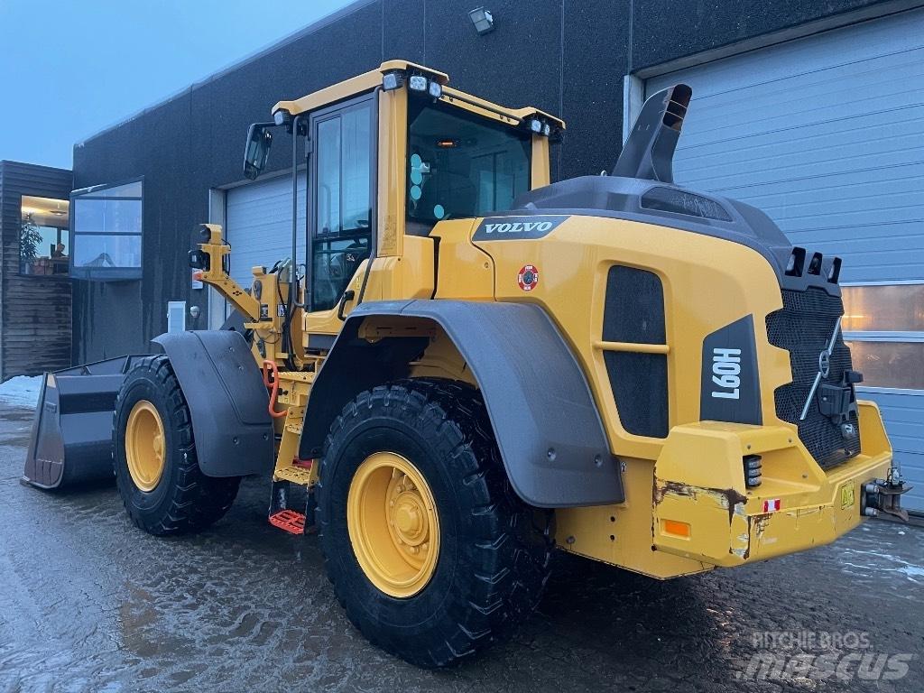 Volvo L60H Gumikerekes homlokrakodók