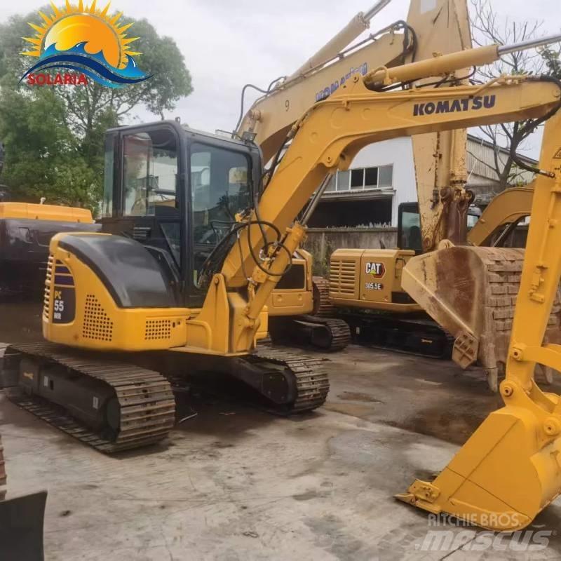 Komatsu PC 55 MR lánctalpas dózerek