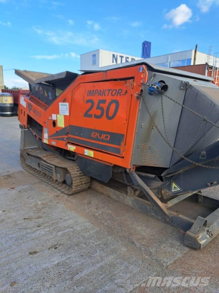 Arjes 250 Impaktor Irat megsemmisítők