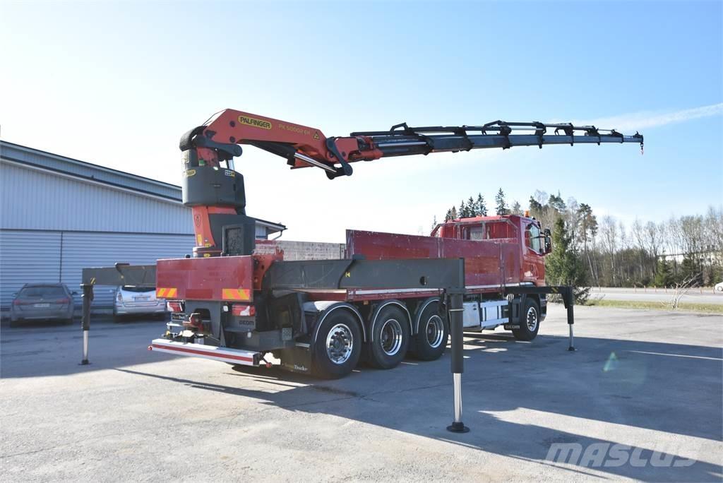 Scania G440 8X4 Darus teherautók