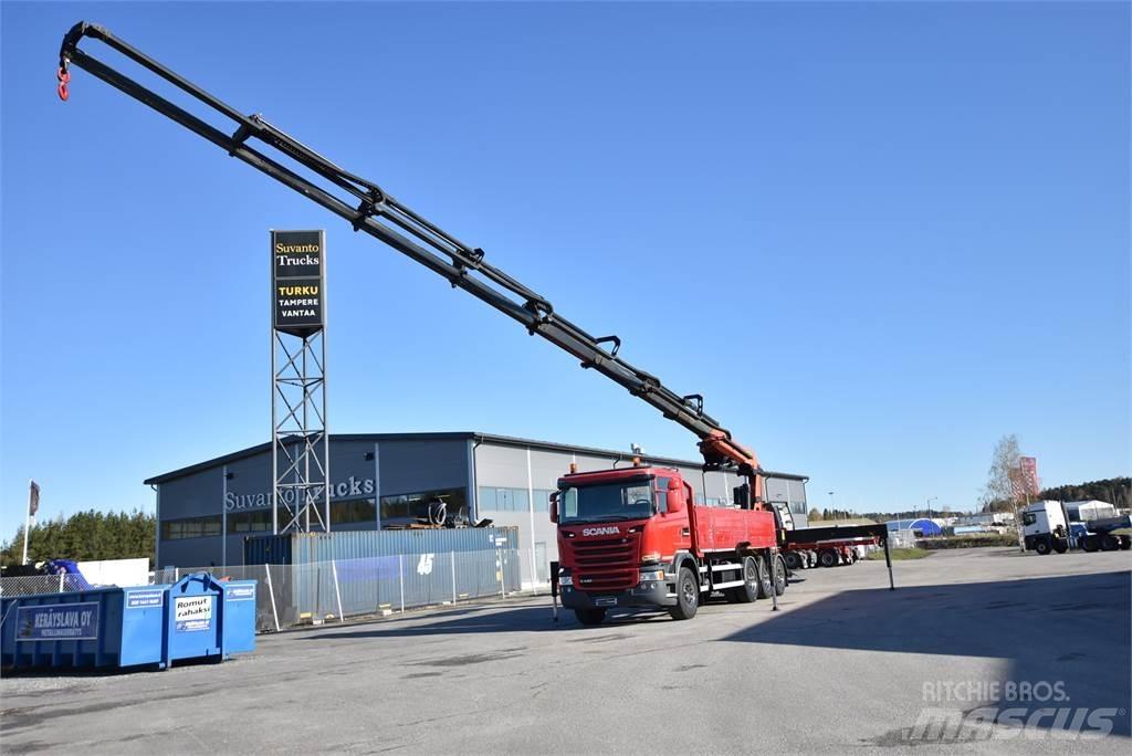 Scania G440 8X4 Darus teherautók