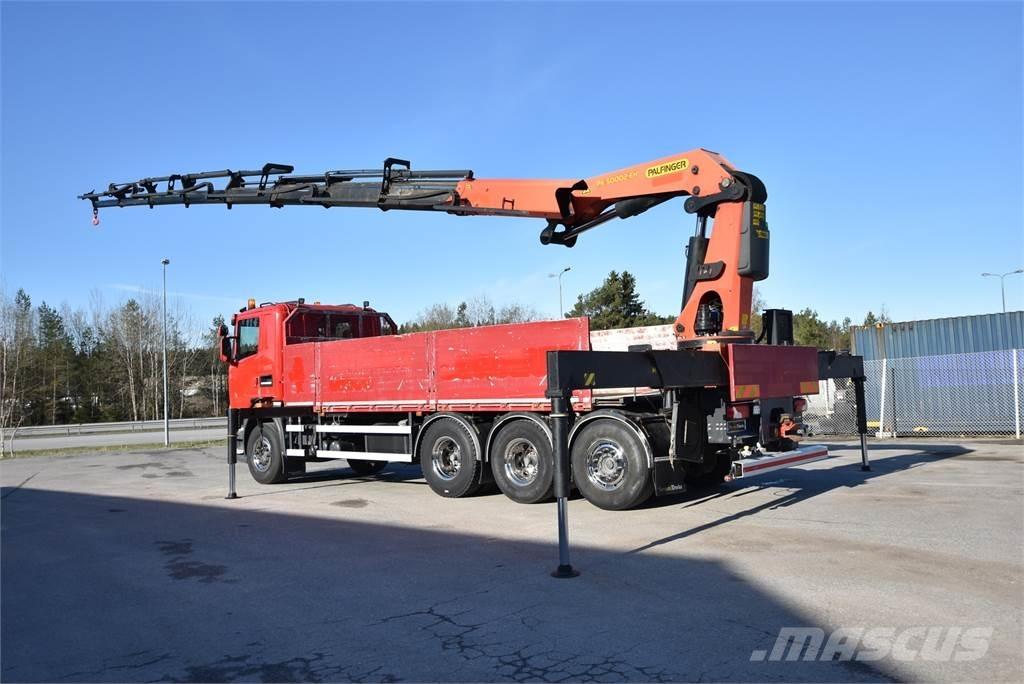 Scania G440 8X4 Darus teherautók