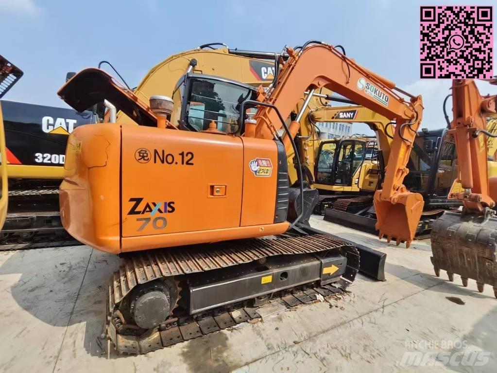 Hitachi ZX 70 Mini kotrók < 7t