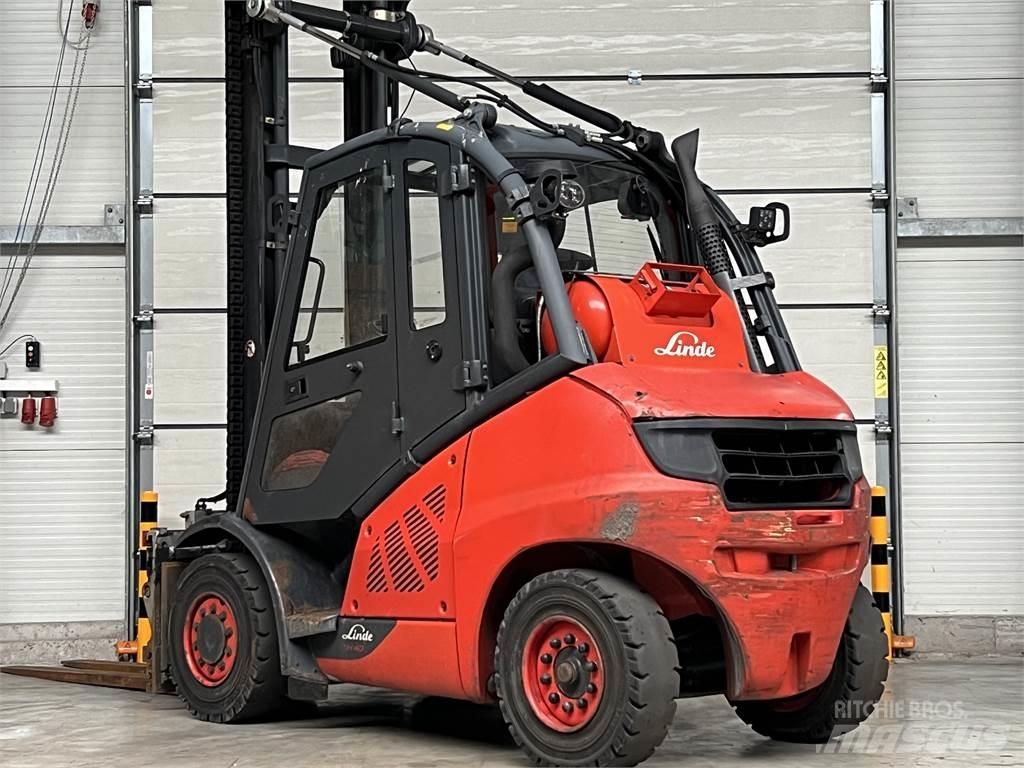 Linde H40T-02 Gázüzemű targoncák