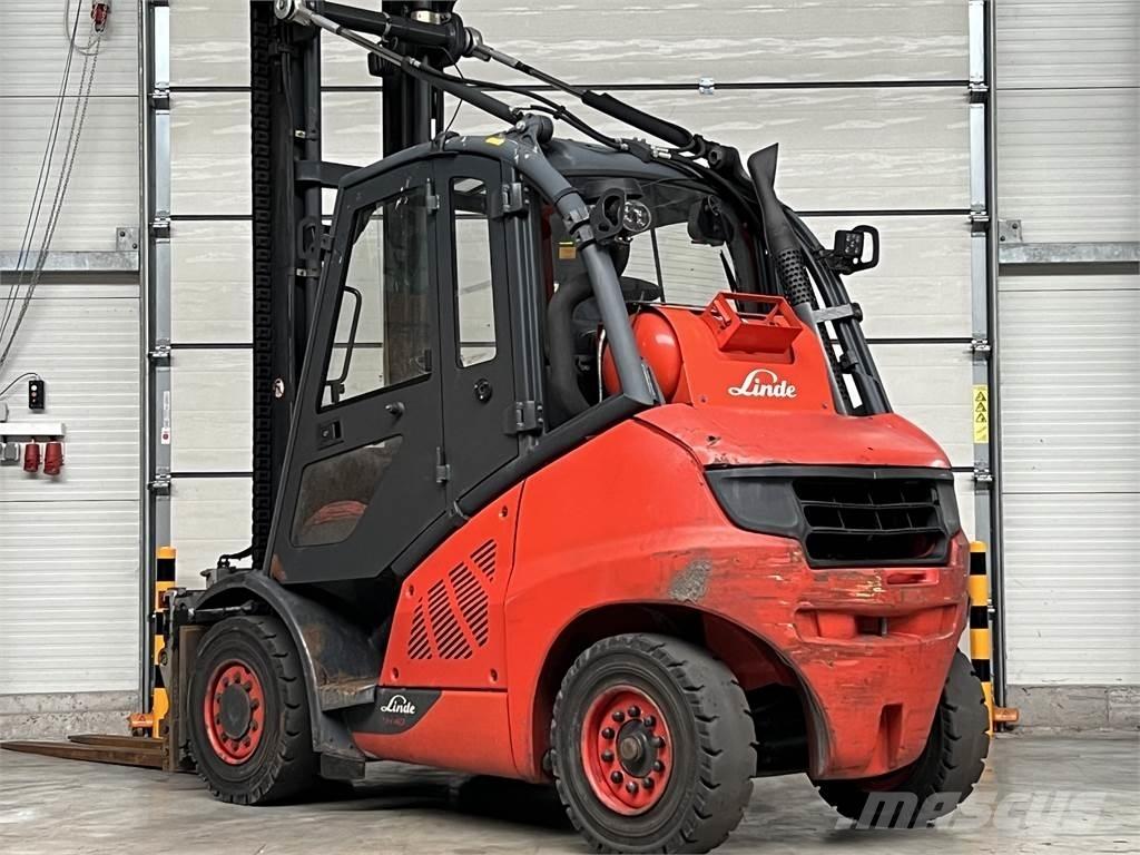 Linde H40T-02 Gázüzemű targoncák