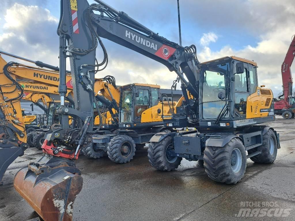 Hyundai HW140A Gumikerekes kotrók