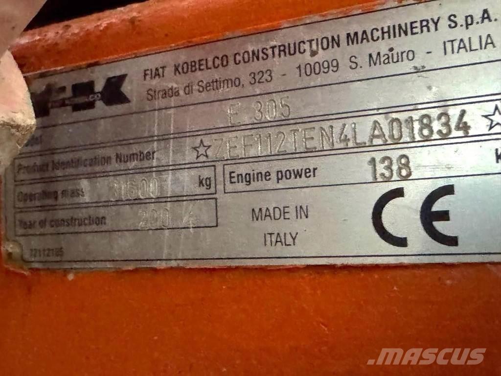 Fiat KOBELCO E305 Speciális kotrók