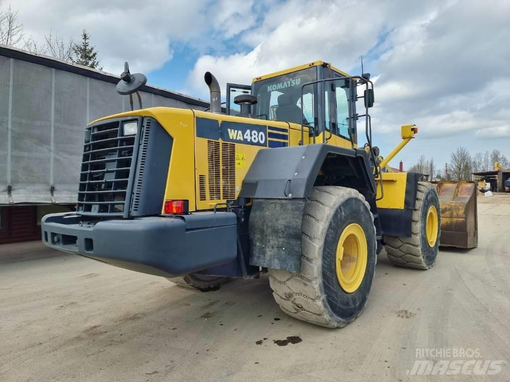 Komatsu WA 480-6 Gumikerekes homlokrakodók