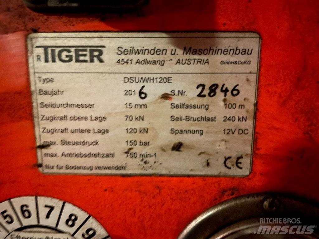 Tiger WH120 Csörlők