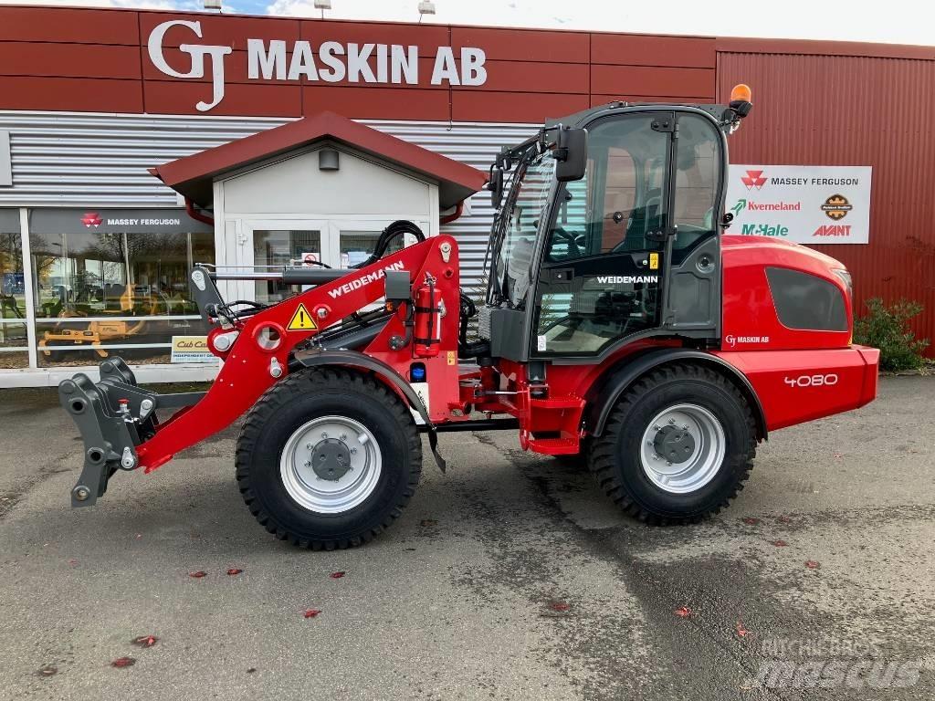 Weidemann 4080 Gumikerekes homlokrakodók