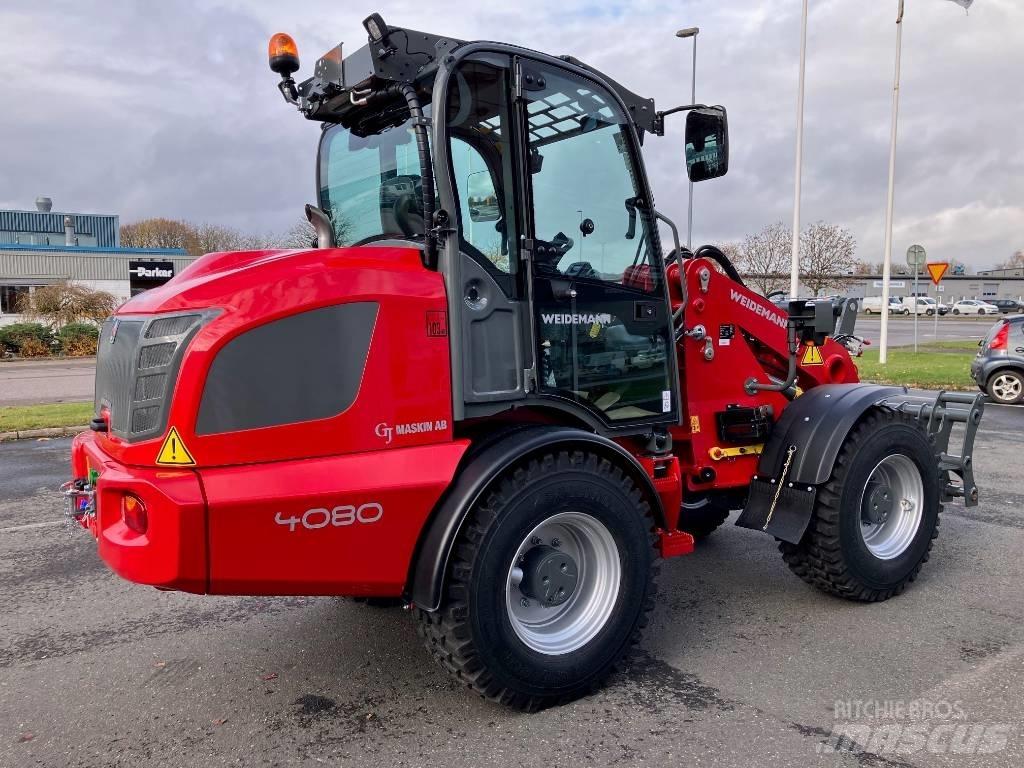 Weidemann 4080 Gumikerekes homlokrakodók