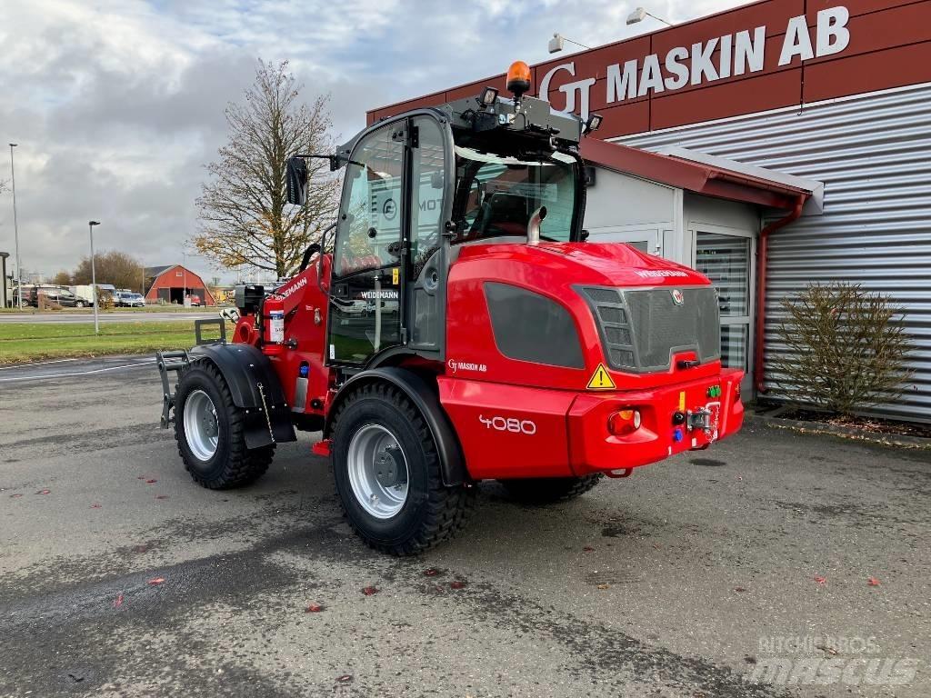 Weidemann 4080 Gumikerekes homlokrakodók