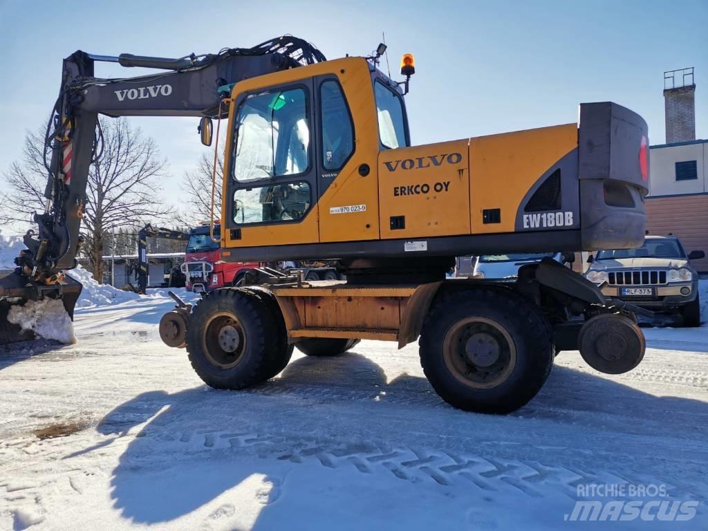 Volvo EW 180 B Gumikerekes kotrók