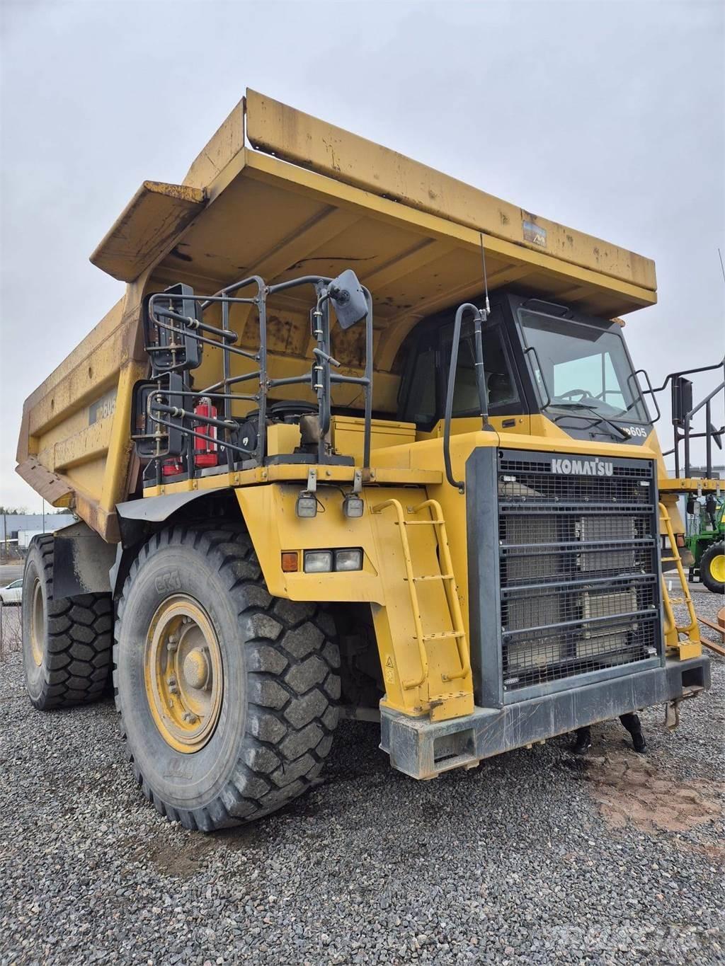 Komatsu HD605 Csuklósdömperek