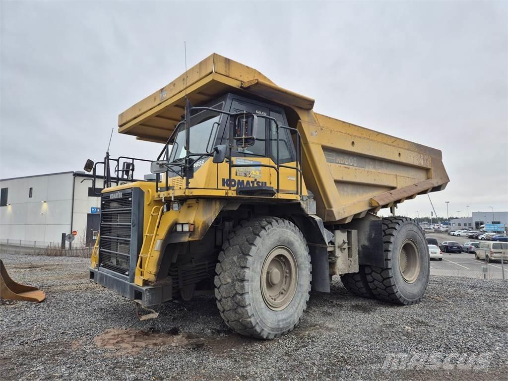 Komatsu HD605 Csuklósdömperek