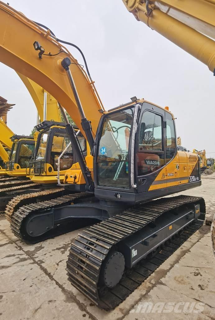 Hyundai R220lc-9s Lánctalpas kotrók
