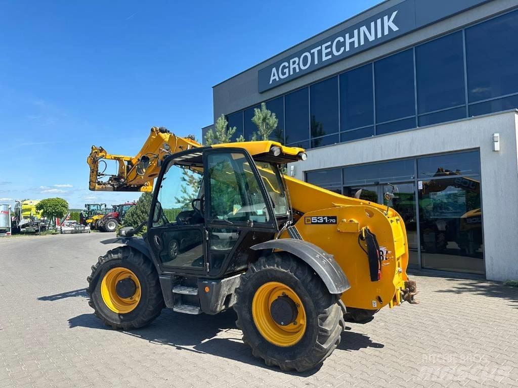 JCB 531-70 Agri Plus Teleszkópos mezőgazdasági rakodók