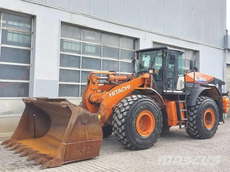 Hitachi ZW 310-6 Gumikerekes homlokrakodók