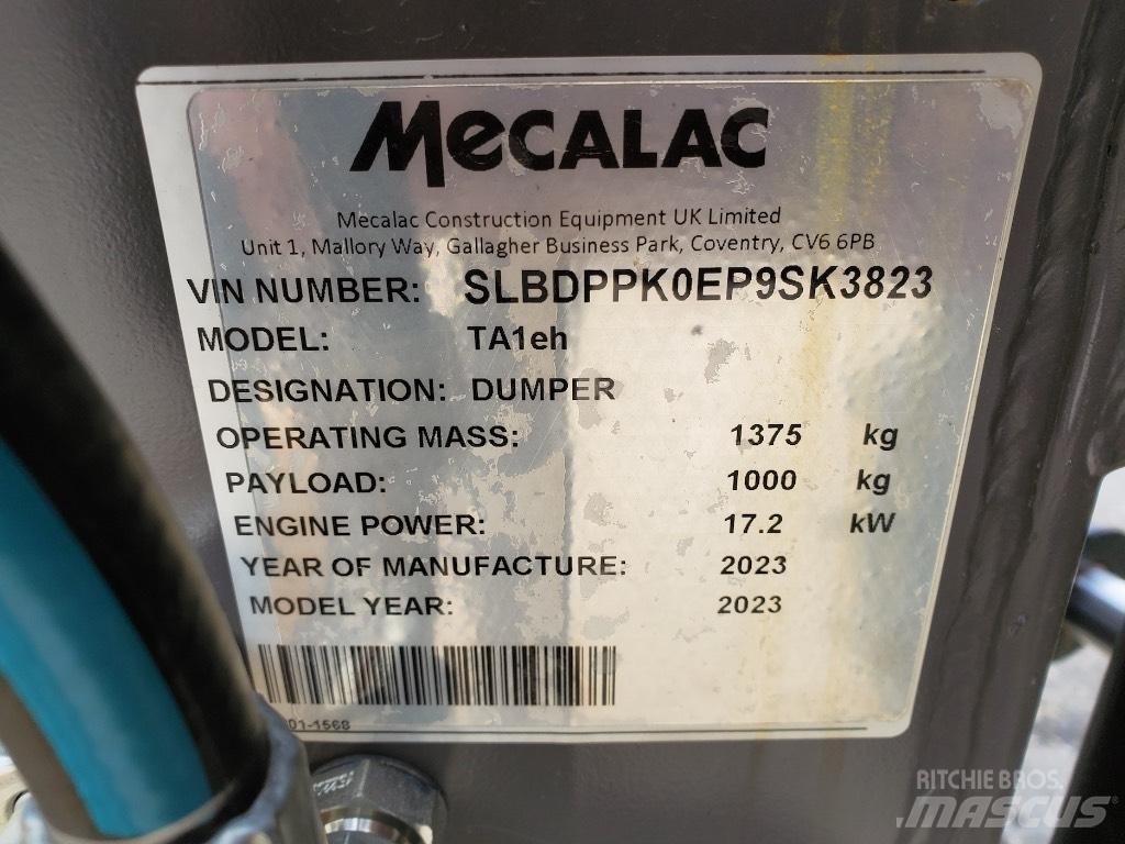 Mecalac TA1EH Mezei dömperek