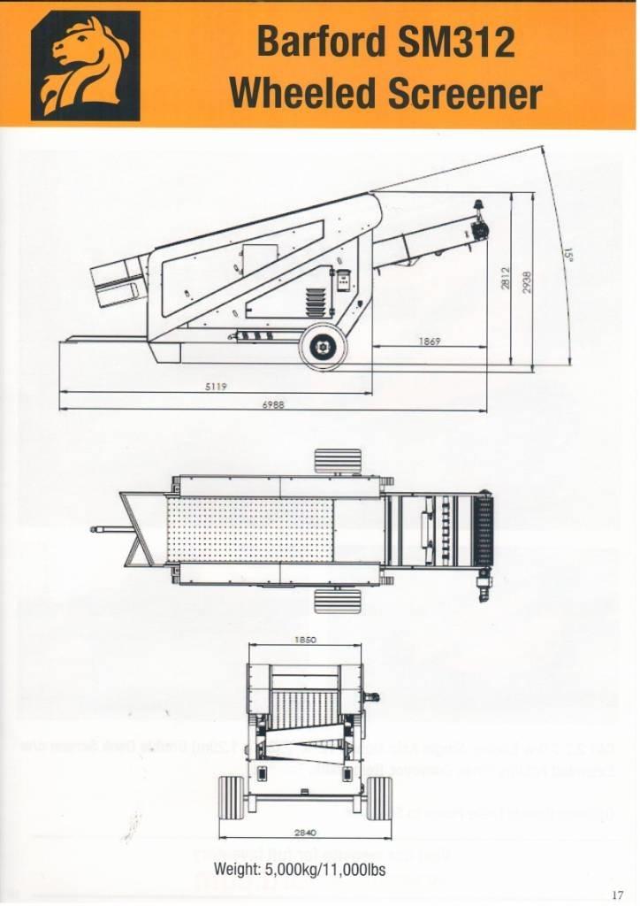 Barford SM312 Osztályozó berendezések
