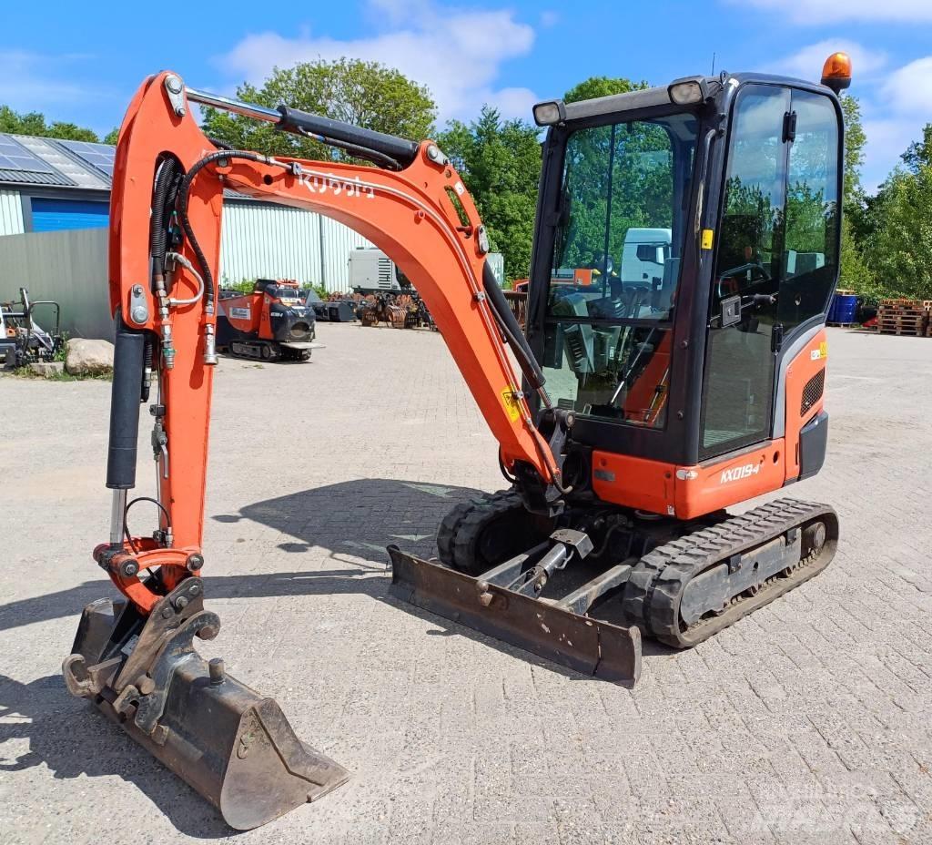 Kubota KX 019-4 Mini kotrók < 7t