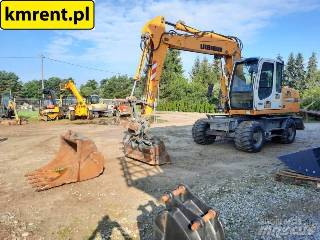Liebherr A 316 Gumikerekes kotrók