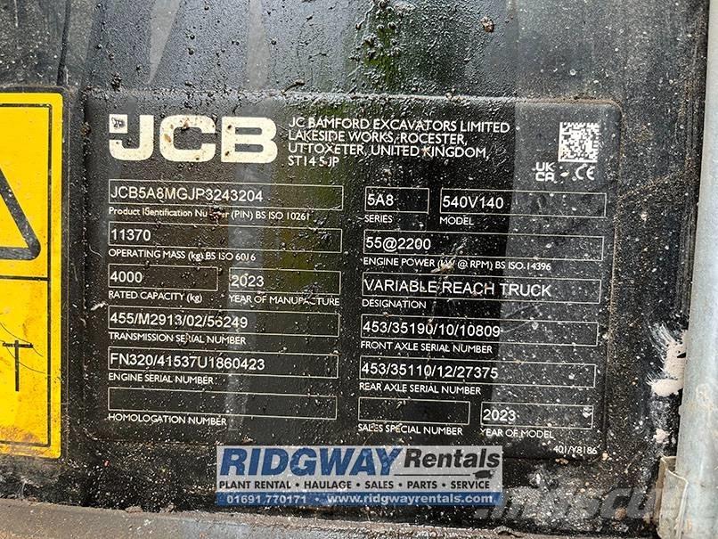 JCB 540-140 Teleszkópos rakodók
