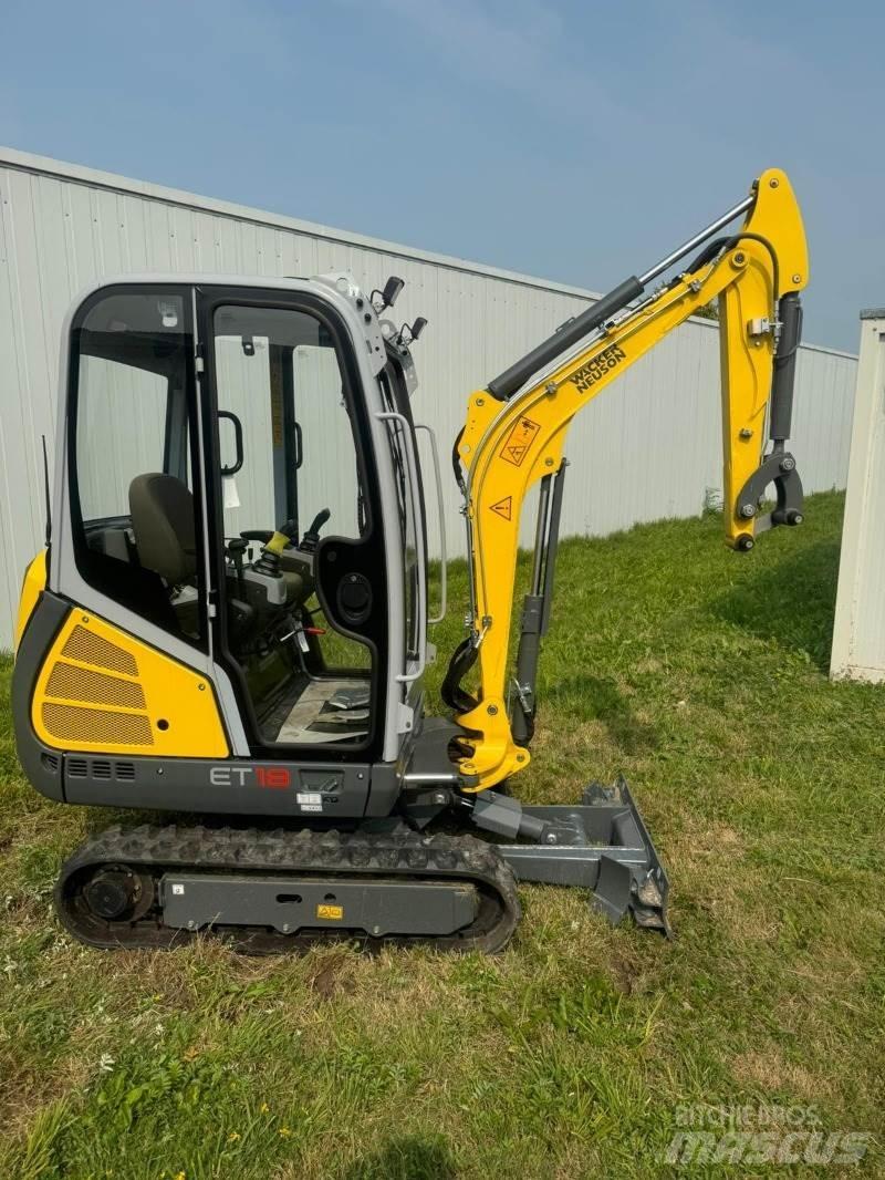 Wacker ET 18 Mini kotrók < 7t