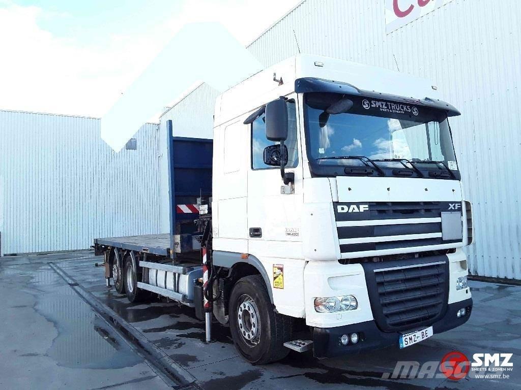 DAF 105 XF 460 6x2 Platós / Ponyvás teherautók